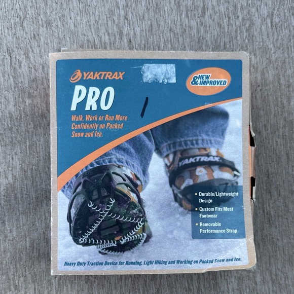 🆕 Yaktrax Unisex Pair XL Pro Traction Device - Picture 1 of 7